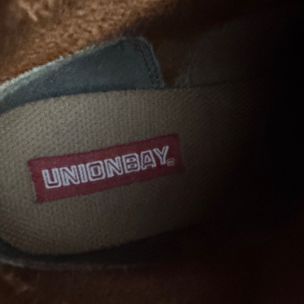 UNIONBAY Women's Brown Combat Boots - Picture 2 of 5